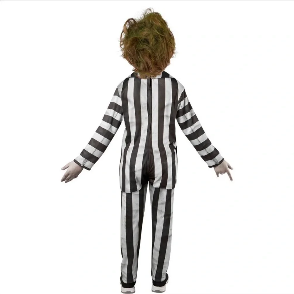 Beetlejuice Child Halloween Costume Sz medium